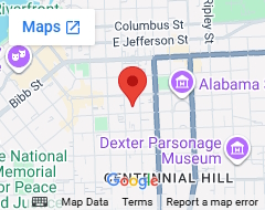 Google map picture of the location of the Alabama Judicial Building